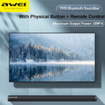 Awei Y998 80W Remote control Home SoundBar