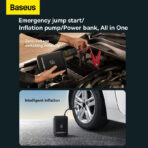 Baseus Super Energy 2-in-1 Jump Starter (1000A) - Image 3