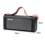 Awei Y668 Portable Outdoor Bluetooth Speaker with Powerbank 2000mAh Battery - Image 4