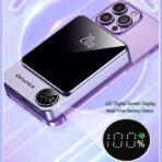 Awei P39K 20W PD 10000mAh Wireless Power Bank - Image 5