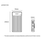 Awei P88K 10000mAh Mini Fast Charging 22.5W Quick Charge With Built-In Cable Power bank (6 Months Dealer Warranty) - Image 6