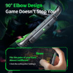 Plextone 66W Gaming Charging Data Cable 90° Type-C to USB (C2U T100) - Image 2