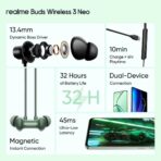 Realme Buds Wireless 3 Neo Neckband with Environmental Noise Cancellation ENC - Image 10