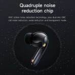 Hoco Latest ANC-ENC EQ5 Latest BT5.3 TWS Earbuds Original - Image 9