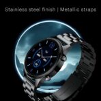 NoiseFit Halo Plus Elite Edition Super AMOLED Display Smartwatch Stainless Steel Original - Image 8