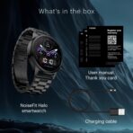 NoiseFit Halo Plus Elite Edition Super AMOLED Display Smartwatch Stainless Steel Original - Image 10