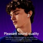 Hoco EW72 TWS Earbuds HD Display ANC - Image 8