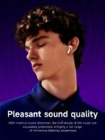 Hoco EW72 TWS Earbuds HD Display ANC - Image 19