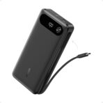 Anker Power Bank 20,000mAh 87W Portable Charger with Built-in USB-C Cable Fast Charging Battery Pack for Laptop (A1383)