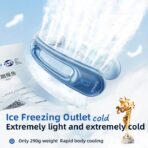 RTAKO GBF001 4000mah Ice Breeze Neck Hanging Fan Blue - Image 7