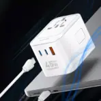 Ldnio 45W GaN 3 USB Ports Travel Adapter (Z8) - Image 5