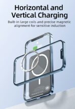 Rocoren Magnetic Charging Wireless 10000mAh Powerbank PD20W Wired & 15W Wireless - Image 7