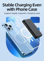 Rocoren Magnetic Charging Wireless 10000mAh Powerbank PD20W Wired & 15W Wireless - Image 12