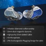 CCA LYRA Metal In-Ear Wired Earphone - Image 3