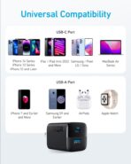 Anker 323 (33W) Foldable Dual Port 2-in-1 Charger - A2331 - Image 7