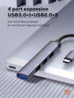 Ldnio 4 in 1 USB C Dock Station (DS-34U) - Image 8
