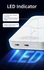 Rocoren Magnetic Charging Wireless 10000mAh Powerbank PD20W Wired & 15W Wireless - Image 10