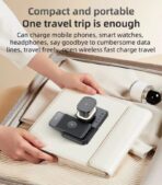 Yesido 5-in-1 Wireless Charging Station with Clock (DS22) - Image 9