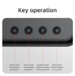 Yesido 5-in-1 Wireless Charging Station with Clock (DS22) - Image 11