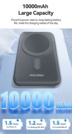 Rocoren 15W Magnetic Wireless 10000mAh Power Bank Yase Series - Image 7