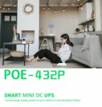 SKE POE-432P Portable Mini UPS 5V 9V 12V 8800mah POE 15v/24v selectable DC UPS 25W - Image 4