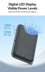 Rocoren 15W Magnetic Wireless 10000mAh Power Bank Yase Series - Image 12