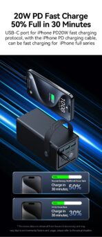 Rocoren 67.5W Portable Power Bank 50000mAh - Image 11