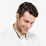 Hoco ES67 Perception Half In-ear Bluetooth Neckband 20hrs Battery - Image 4