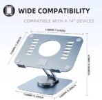 Dolovin 360° Rotating Aluminum Tablet Stand Original - Image 3