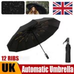 Ishiguro Umbrella Imported 12 Ribs Full Automatic Windproof - Image 14