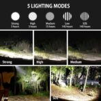 Nextool 2000lm Rechargeable Multi Functional LED Camping Flashlight - Image 8