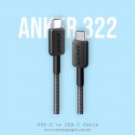 Anker 322 Type-C to Type-C Cable Fast Charge 60W