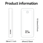 Rocoren 22.5W Fast Charging Power Bank 20000mAh - Image 17