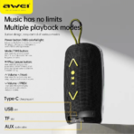 Awei KA32 Bluetooth Speaker - Image 2