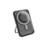 WiWU Elite Power Bank 10000mAh Strong Magnetic Wireless Charging With Stand (Wi-P018) - Image 4