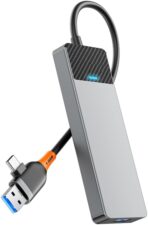 WiWU Linker 4 in 1 USB-A&C Hub (A431C) - Image 3