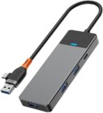 WiWU Linker 4 in 1 USB-A&C Hub (A431C)