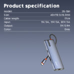 Ldnio 6 In 1 Usb C Dock Station (DS-16H) - Image 3