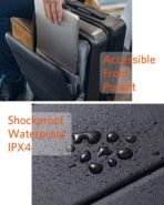 NINETYGO Business Travel Carry on Luggage 20" with Spinner Wheels - Image 3