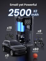 Ugreen Tire Inflator Portable Air Compressor 150PSI Air Pump - Image 7