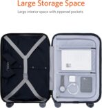 NINETYGO Business Travel Carry on Luggage 20" with Spinner Wheels - Image 5