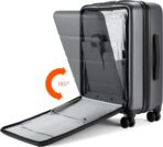 NINETYGO Business Travel Carry on Luggage 20" with Spinner Wheels - Image 7