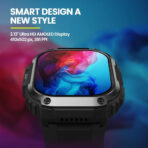 Zeblaze THOR SQ Amoled 4G Camera Android Smartwatch - Image 6