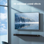 Awei Y990 100W Dual Speakers Home Theater TV Sound Bar - Image 5