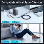 Mcdodo Digital Pro Auto Power Off Type-C to Type-C Transparent Data Cable 1.2m/4ft (CA-3610) - Image 8