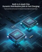 Mcdodo Digital Pro Auto Power Off Type-C to Type-C Transparent Data Cable 1.2m/4ft (CA-3610) - Image 7