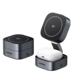 UGREEN 2-in-1 Qi2 Magnetic Foldable Fast Charging Station