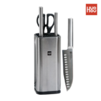 HuoHou 5-in-1 Stainless Steel Kitchen Knife Set