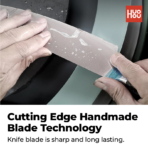 HuoHou 5-in-1 Stainless Steel Kitchen Knife Set - Image 8