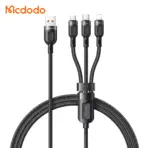 Mcdodo 3-in-1 6A Super Fast Charging 1.2M Nylon Braided Cable 65W (CA-0930)